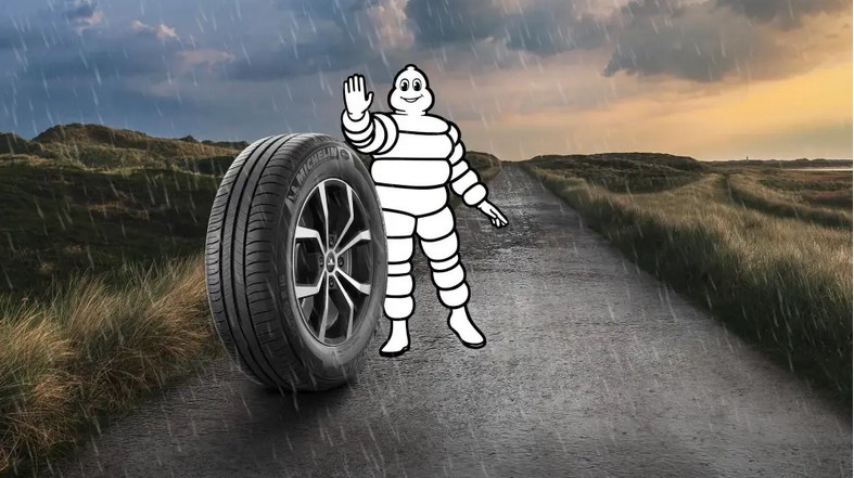 Bibendum et Michelin Energy Saver Plus