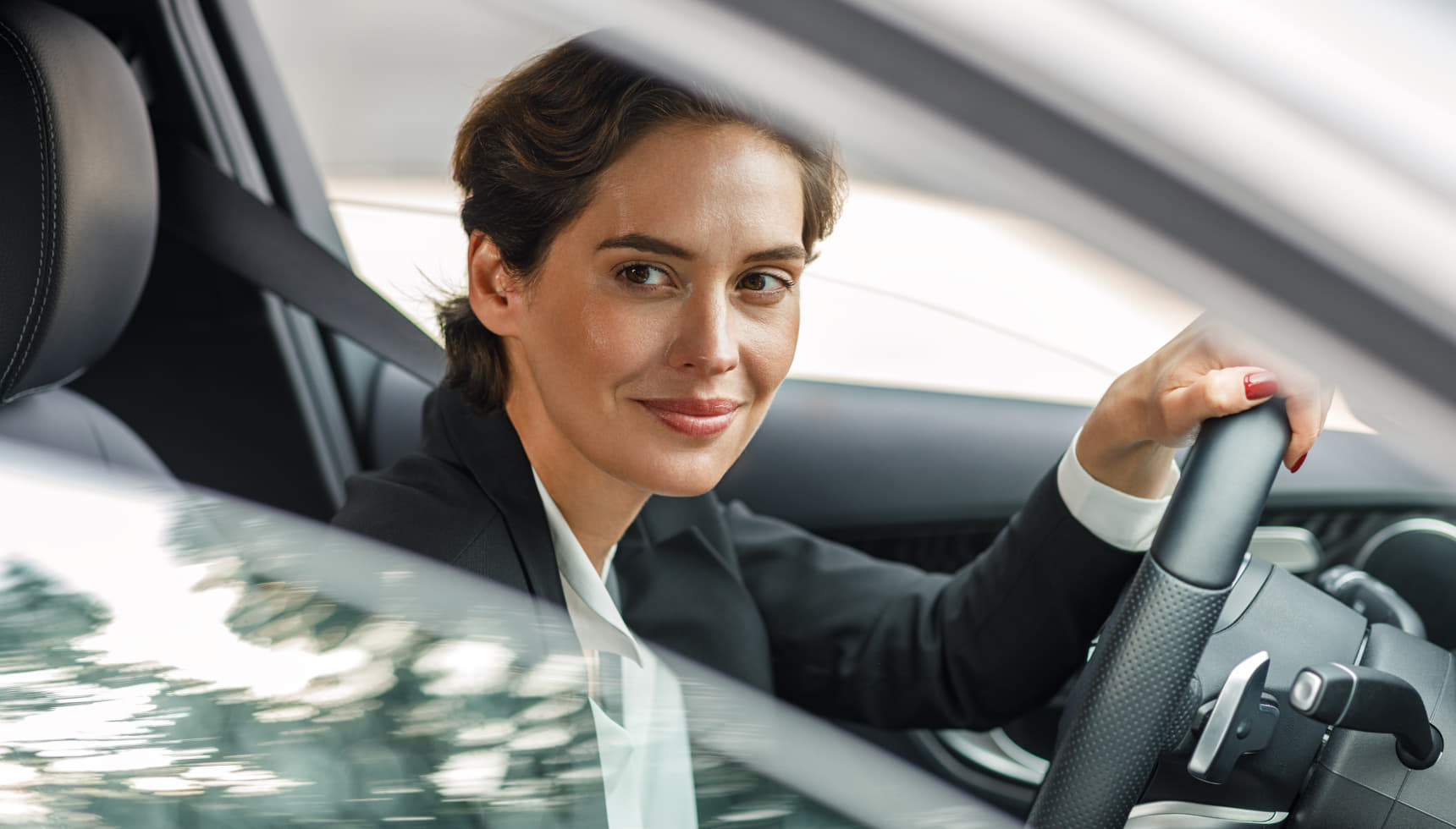 Femme au volant
