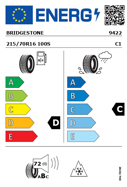 Étiquette énergétique